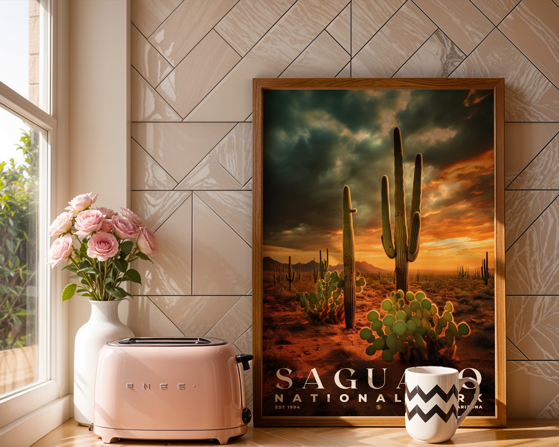 Saguaro National Park Poster - GroovyGrove