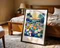 San Diego California Flower Market Poster - GroovyGrove