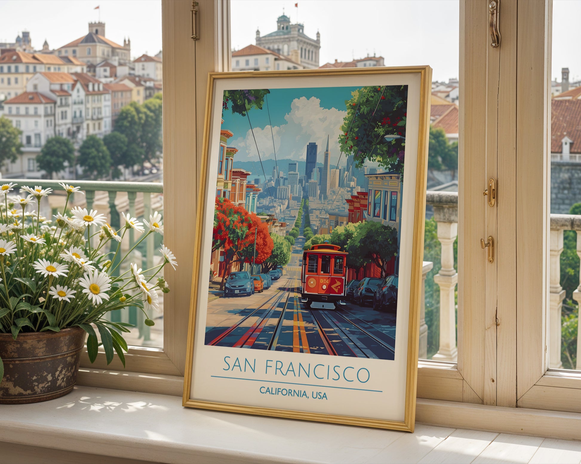 San Francisco California Poster - GroovyGrove