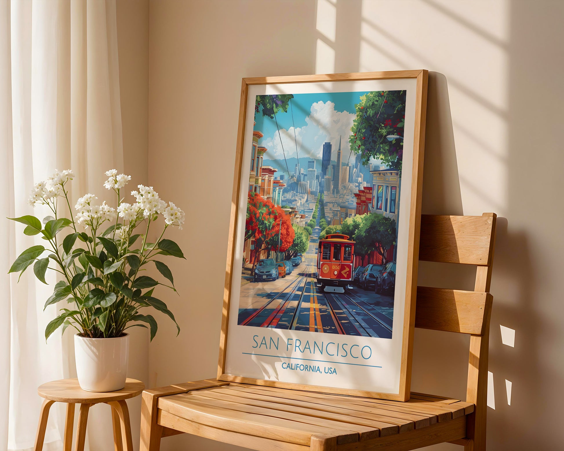 San Francisco California Poster - GroovyGrove