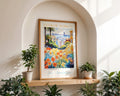 San Francisco California Flower Market Poster - GroovyGrove