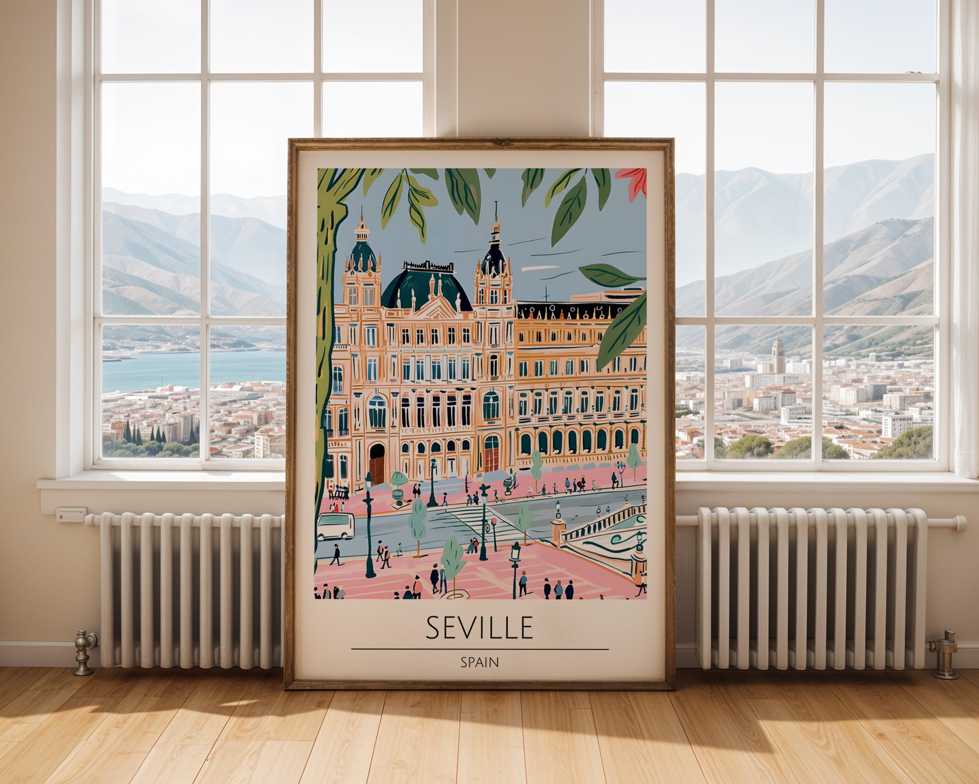 Seville Spain Travel Poster - GroovyGrove