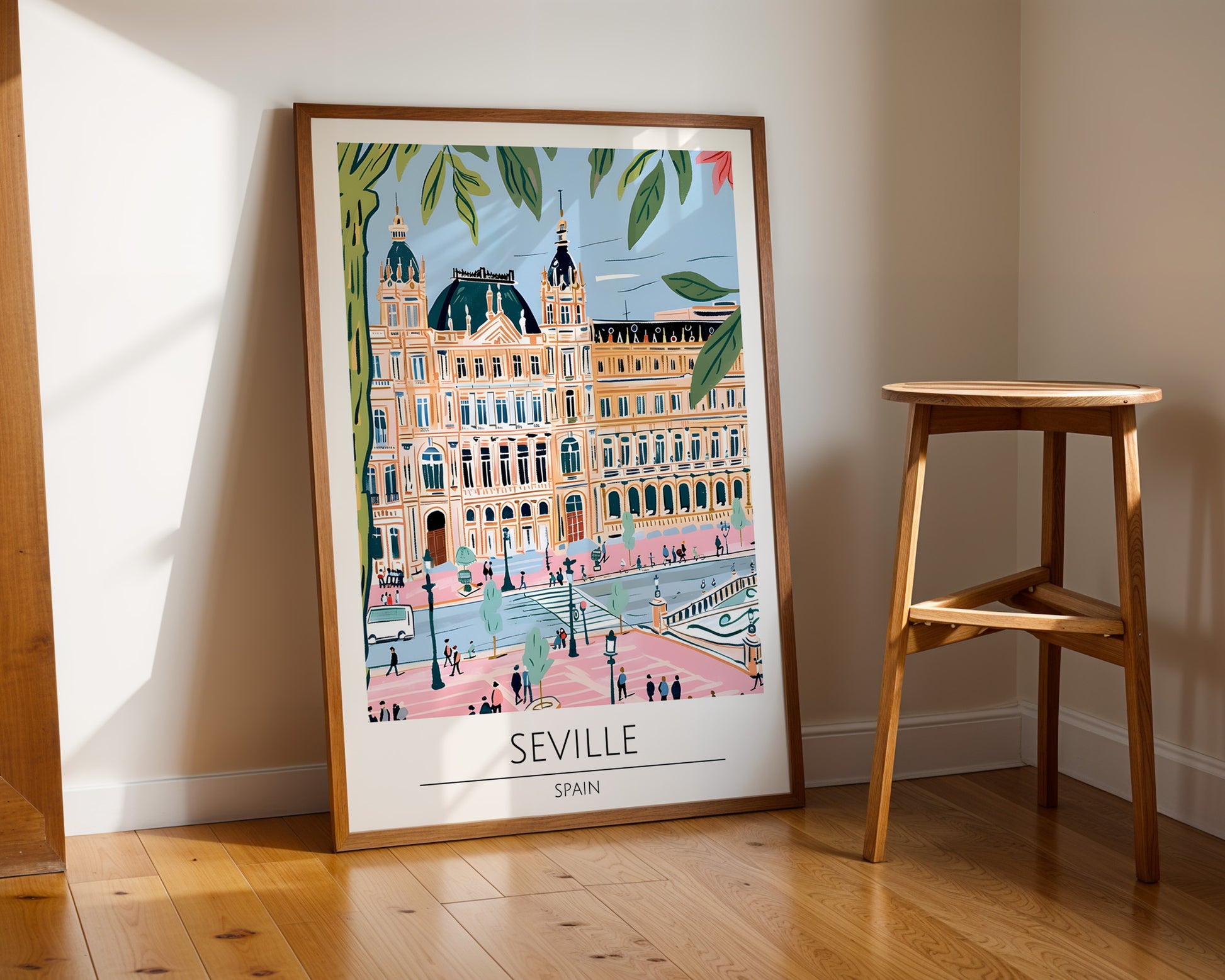 Seville Spain Travel Poster - GroovyGrove