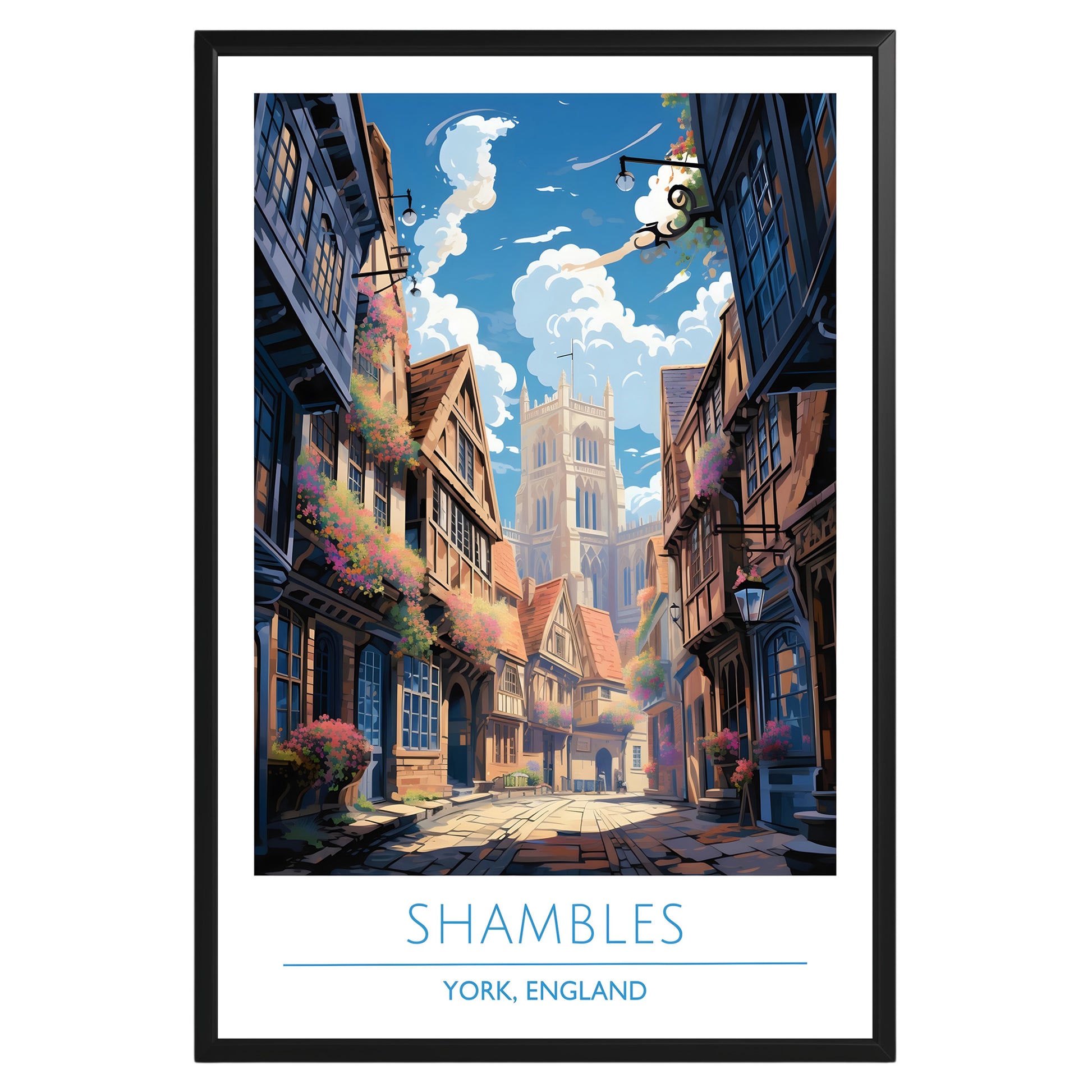 Shambles York England Poster - GroovyGrove