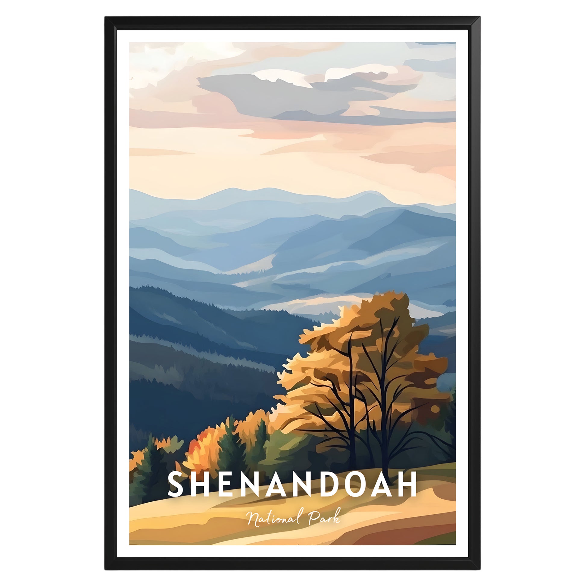 Shenandoah National Park Poster - GroovyGrove