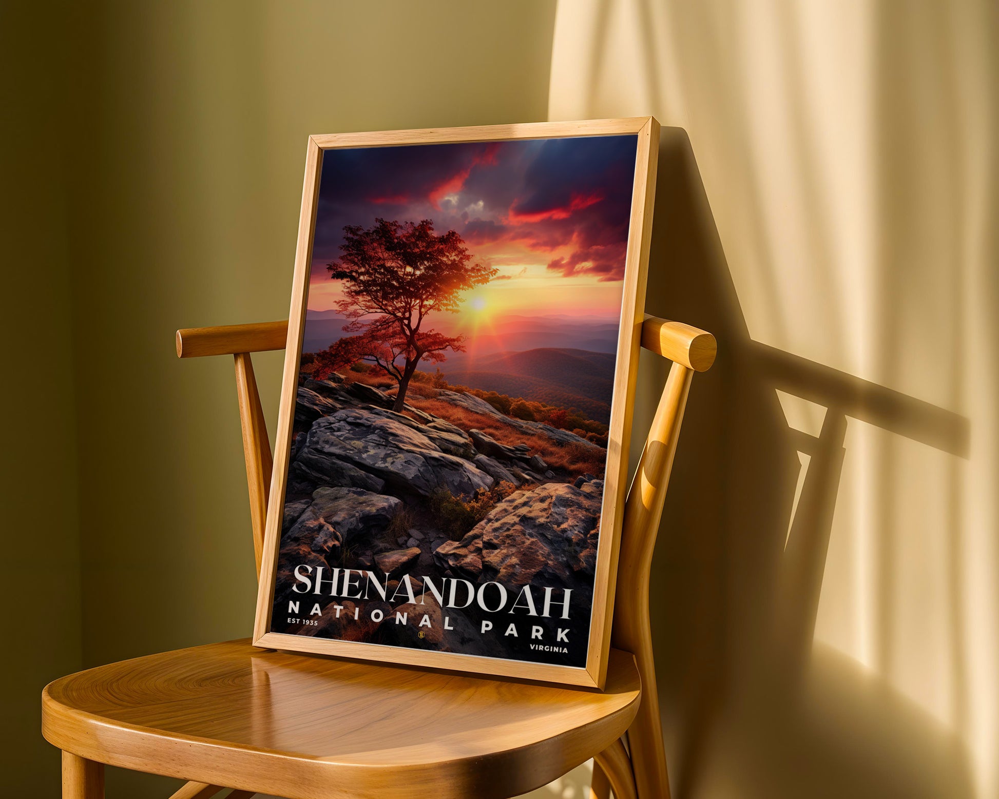 Shenandoah National Park Poster - GroovyGrove