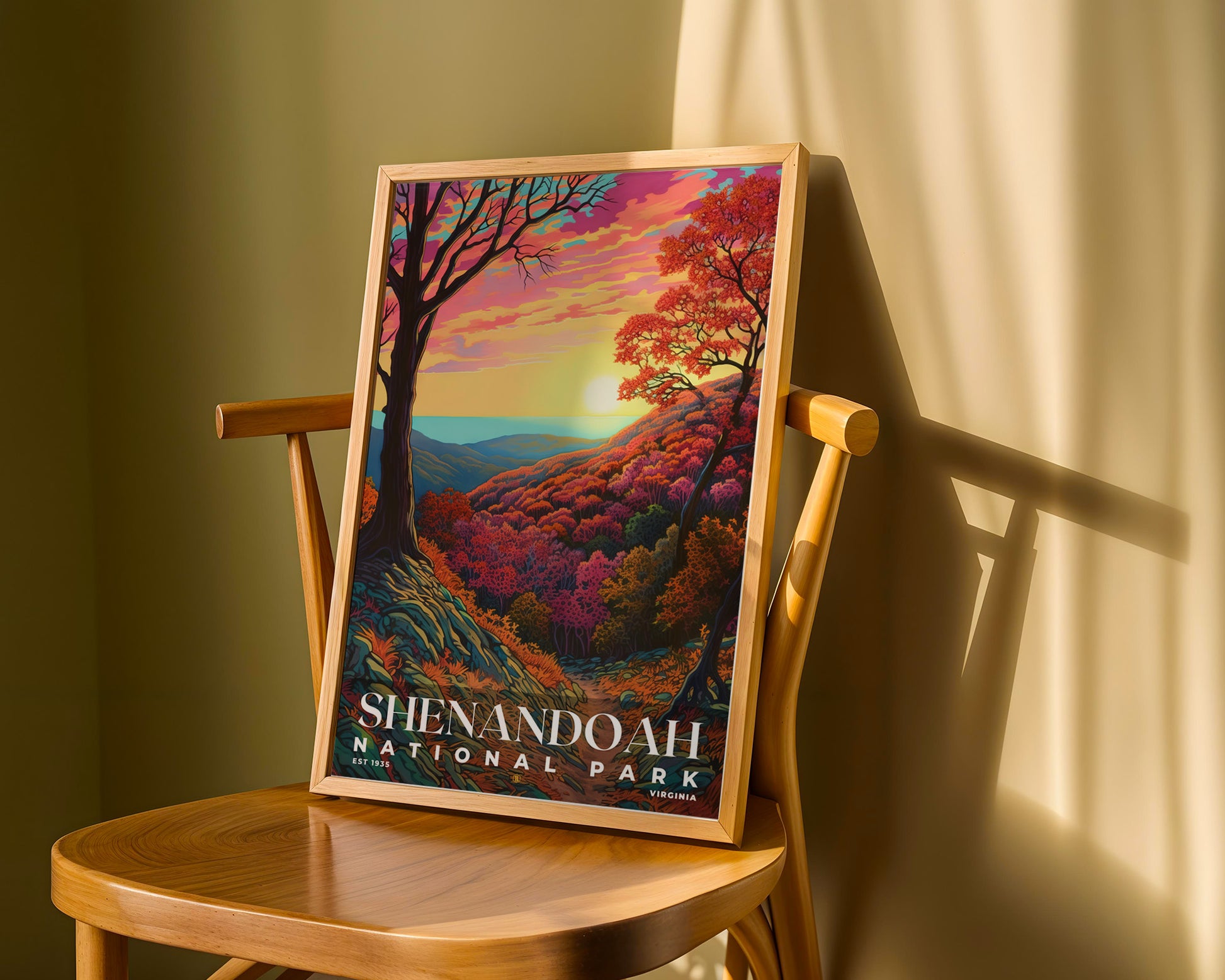 Shenandoah National Park Poster - GroovyGrove