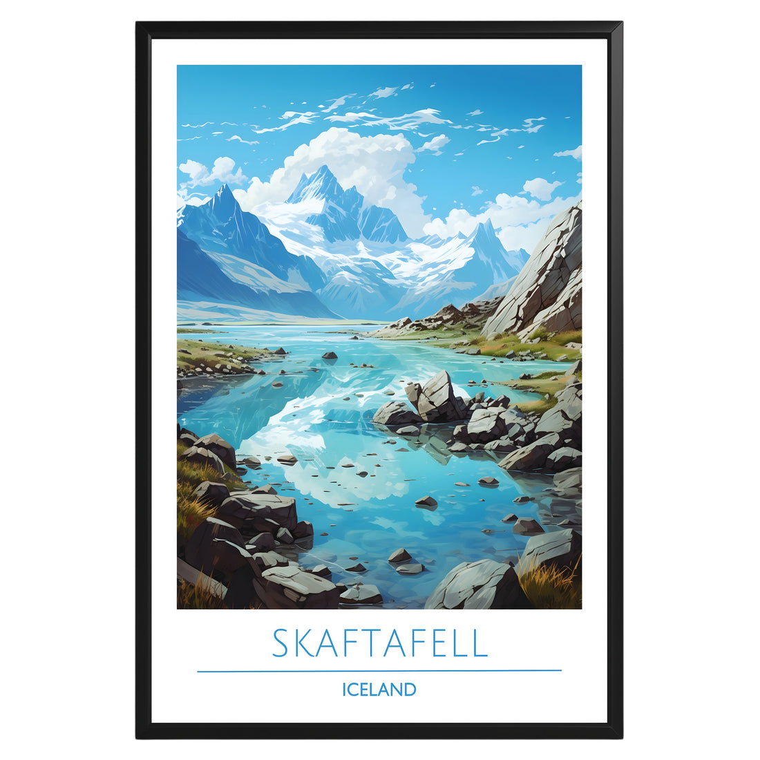 Skaftafell Iceland Poster - GroovyGrove