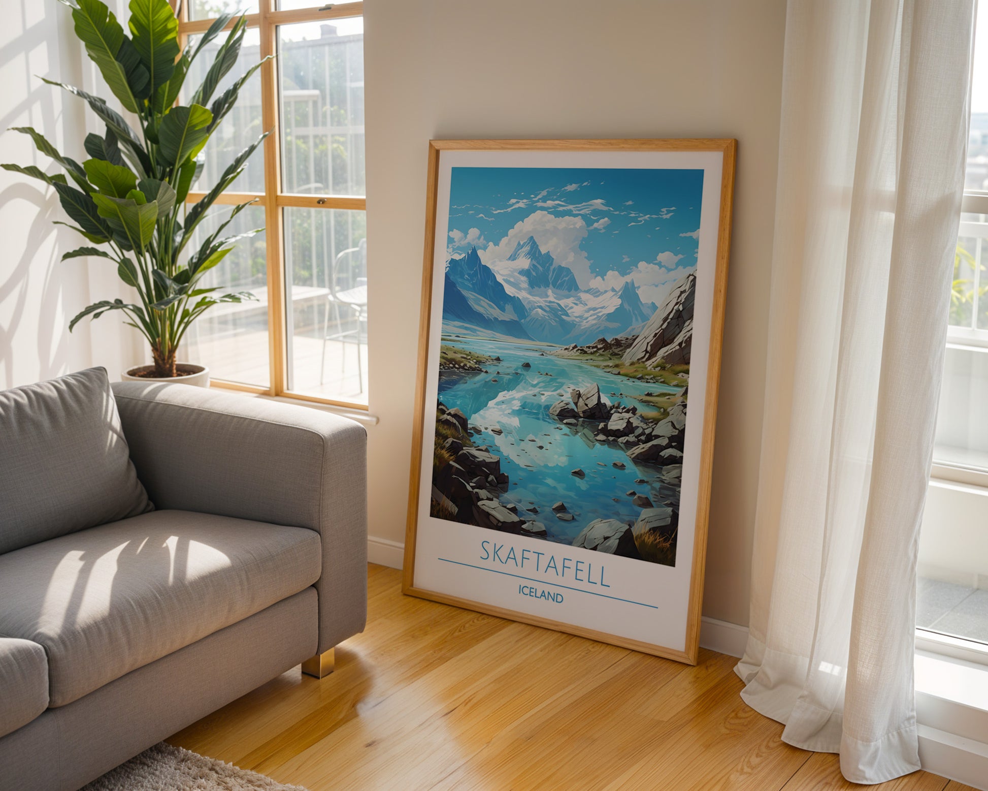 Skaftafell Iceland Poster - GroovyGrove