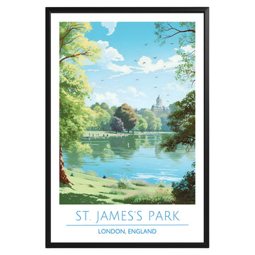 St. James's Park London England Poster - GroovyGrove