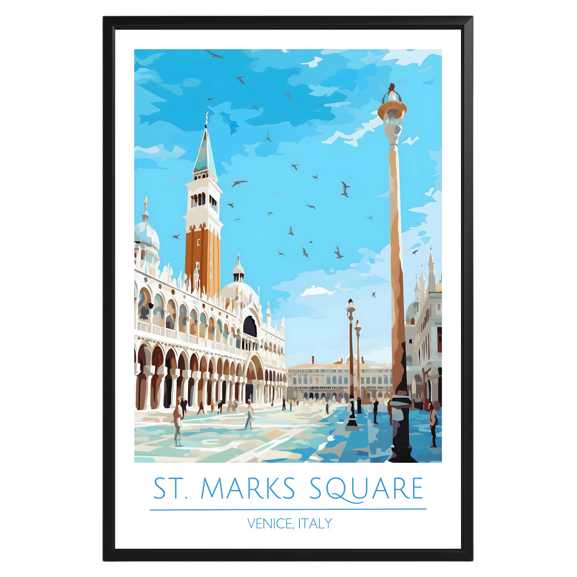 St. Mark's Square Venice Italy Poster - GroovyGrove