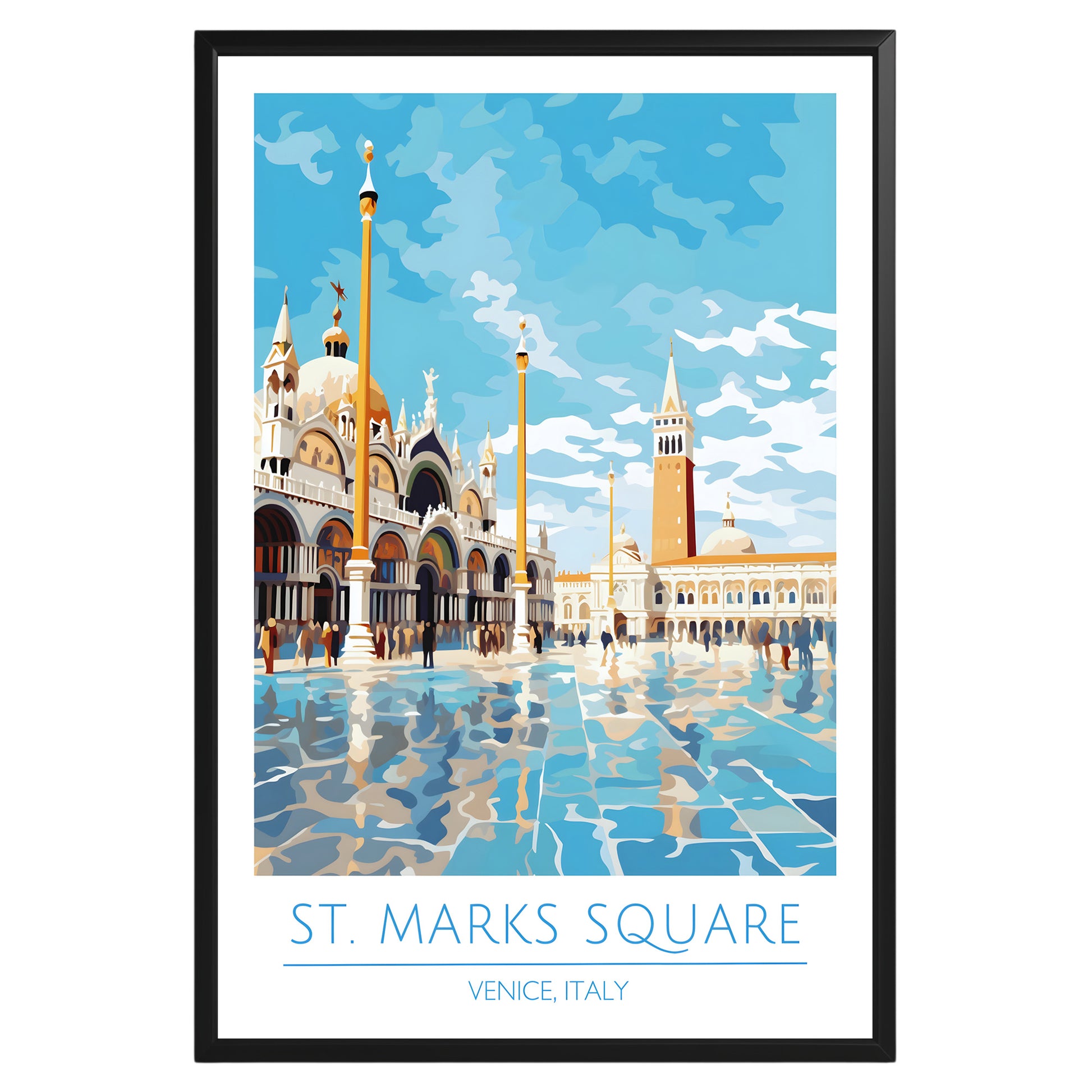 St. Mark's Square Venice Italy Poster - GroovyGrove