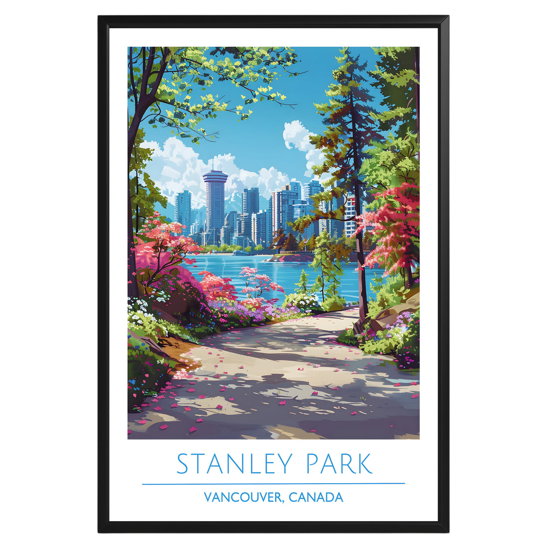 Stanley Park Vancouver Canada Poster - GroovyGrove