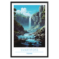 Svartifoss Iceland Poster - GroovyGrove