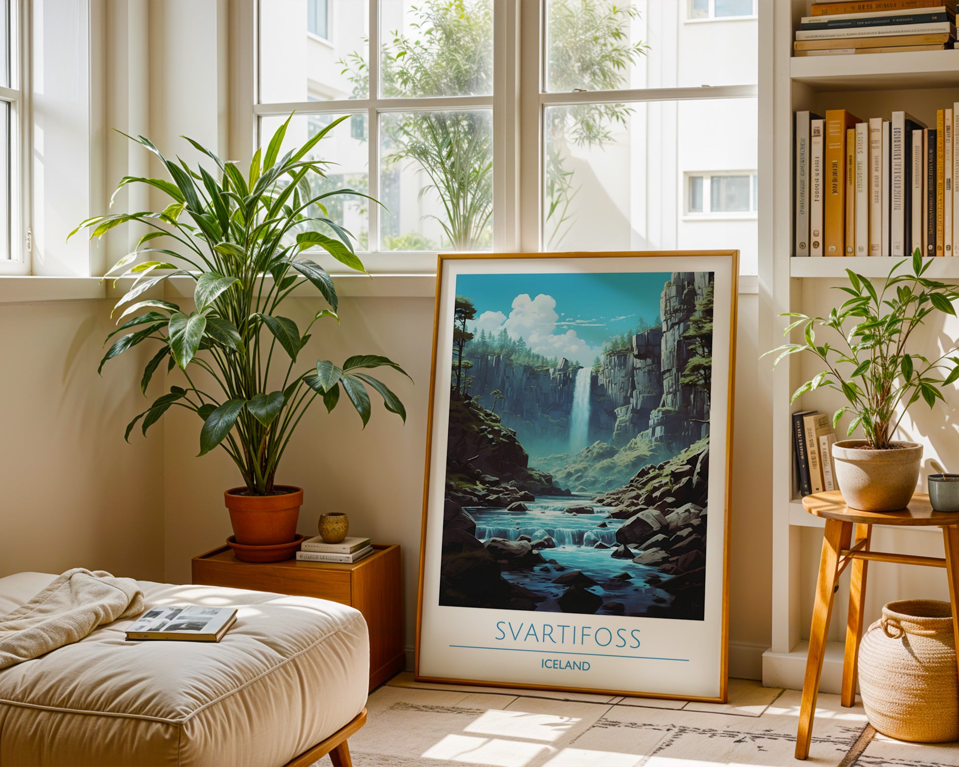 Svartifoss Iceland Poster - GroovyGrove