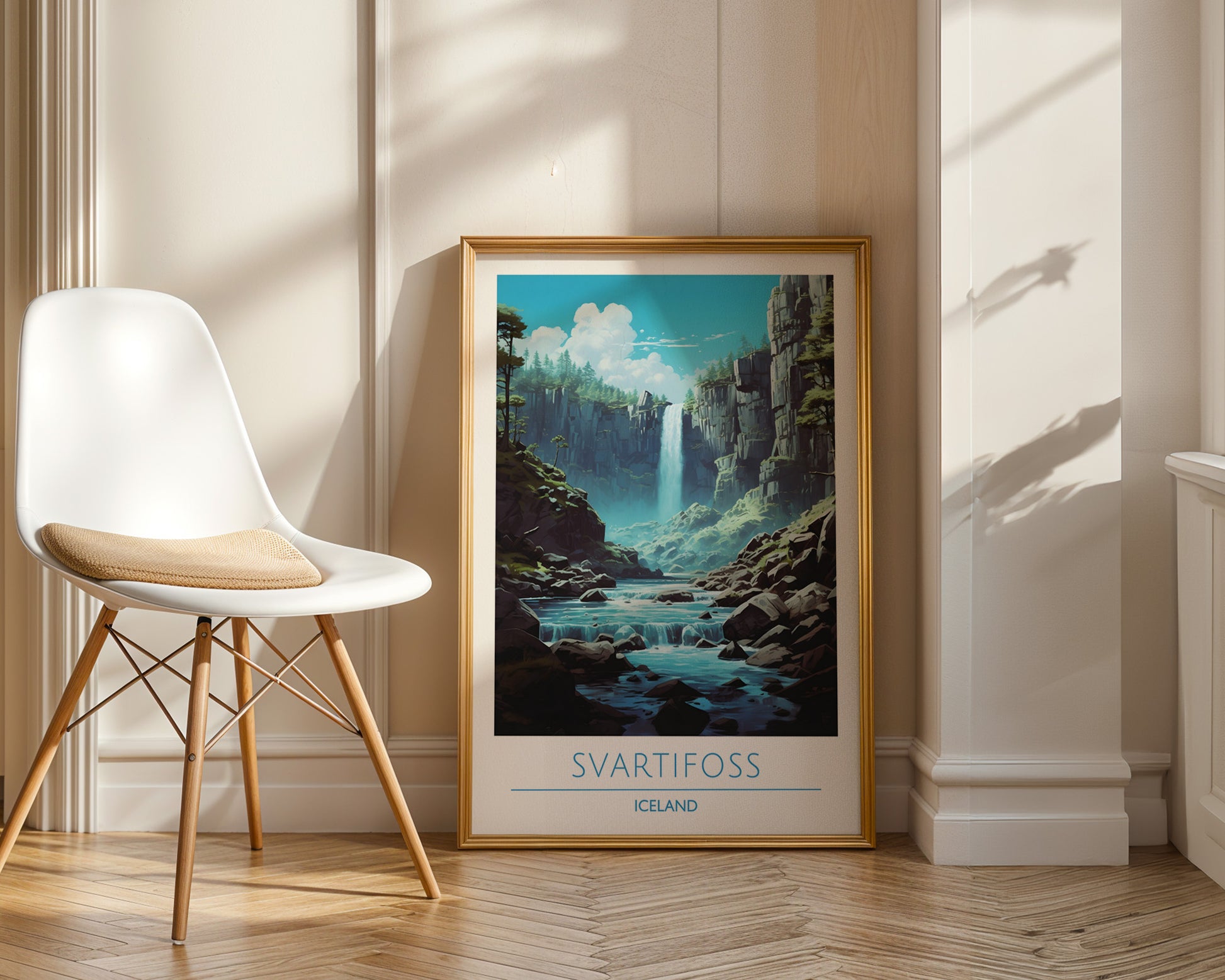 Svartifoss Iceland Poster - GroovyGrove