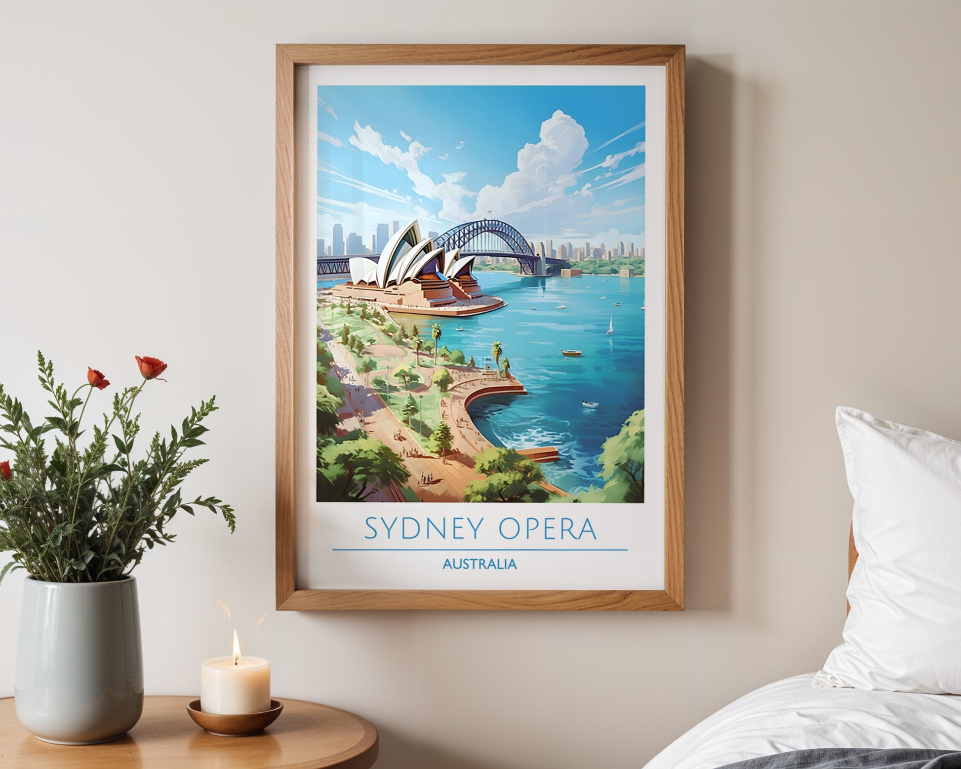 Sydney Opera Australia Poster - GroovyGrove