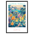 Sydney Australia Flower Market Poster - GroovyGrove