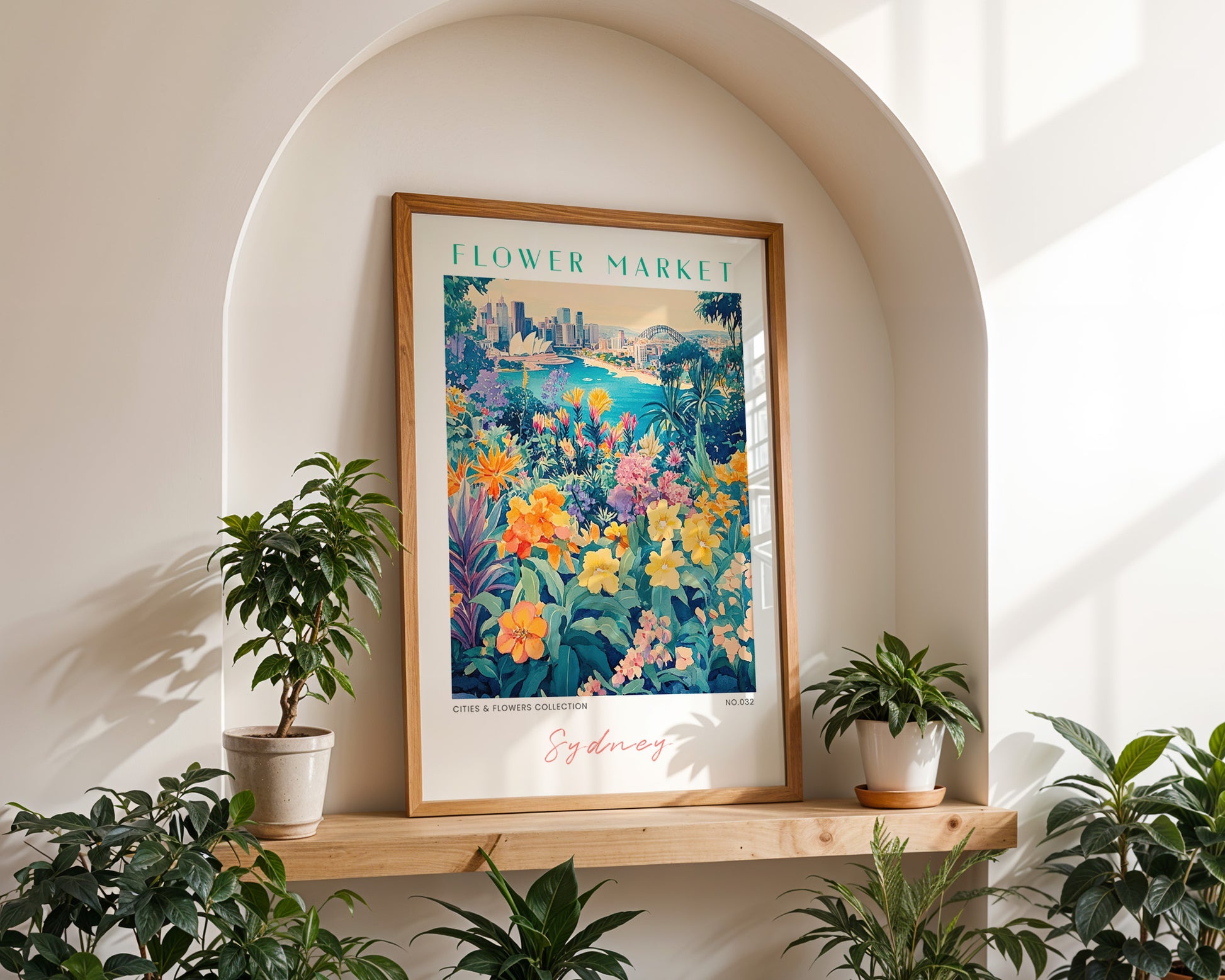 Sydney Australia Flower Market Poster - GroovyGrove