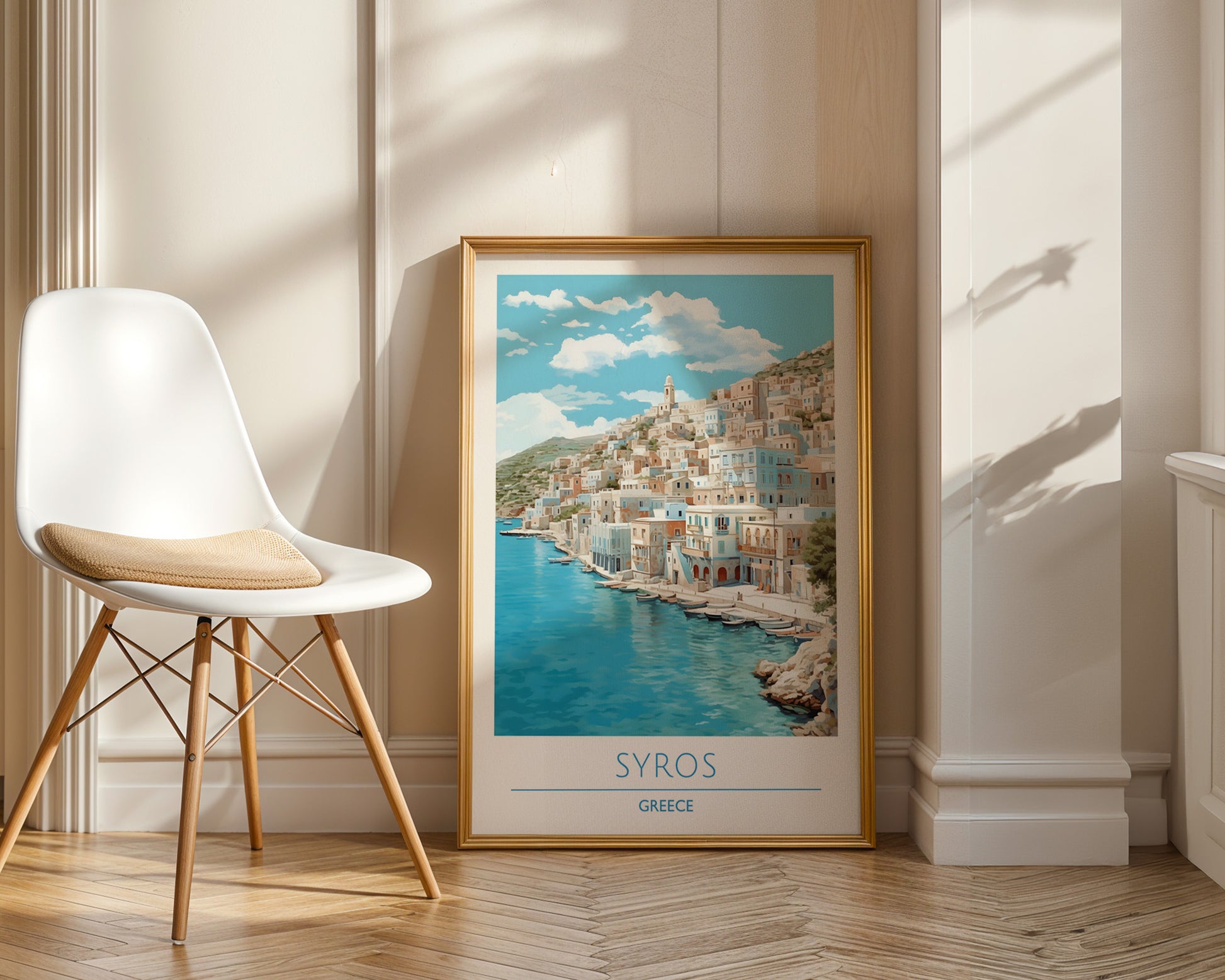 Syros Greece Poster - GroovyGrove