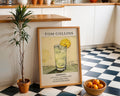 Tom Collins Vintage Cocktail Poster - GroovyGrove