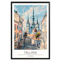 Tallinn Estonia Travel Poster - GroovyGrove