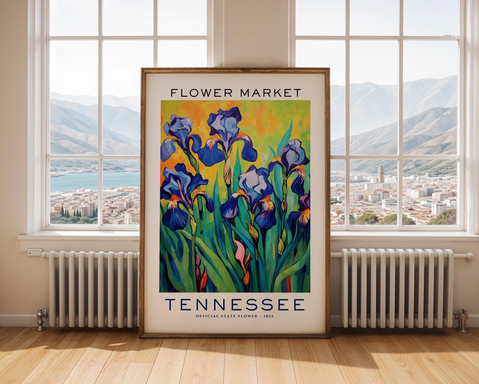 Tennessee State Flower Market Poster - GroovyGrove