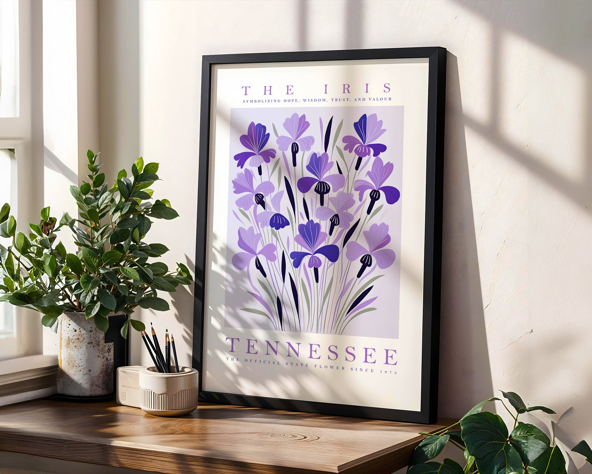 Tennessee State Flower Poster - GroovyGrove