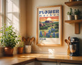 Texas Flower Market Vintage Poster - GroovyGrove