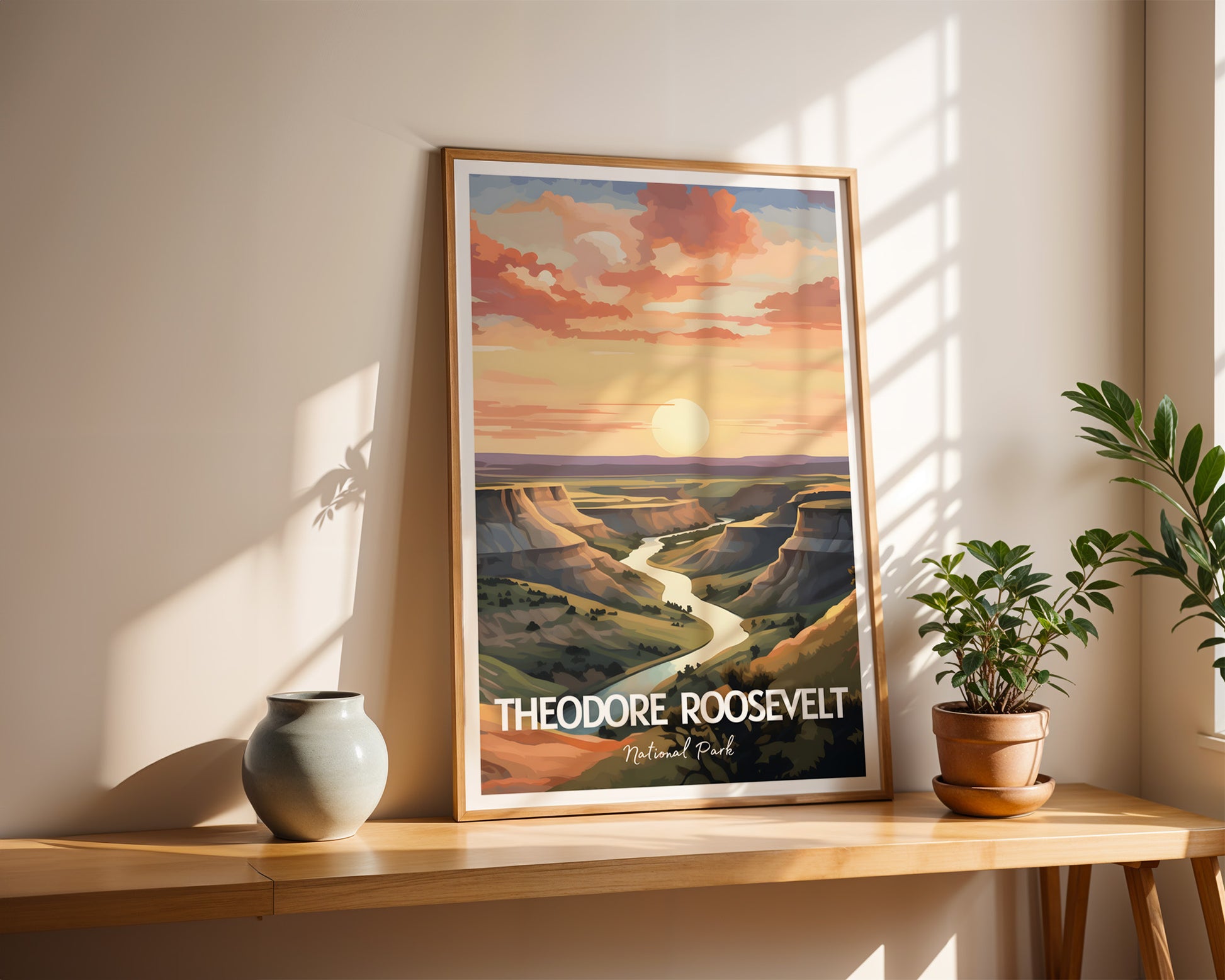 Theodore Roosevelt National Park Poster - GroovyGrove