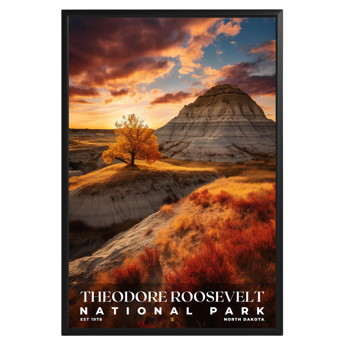 Theodore Roosevelt National Park Poster - GroovyGrove