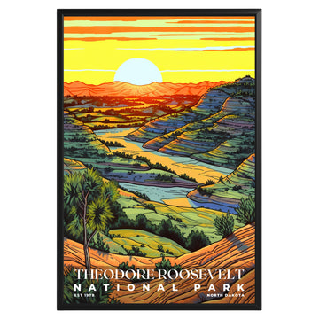 Theodore Roosevelt National Park Poster - GroovyGrove