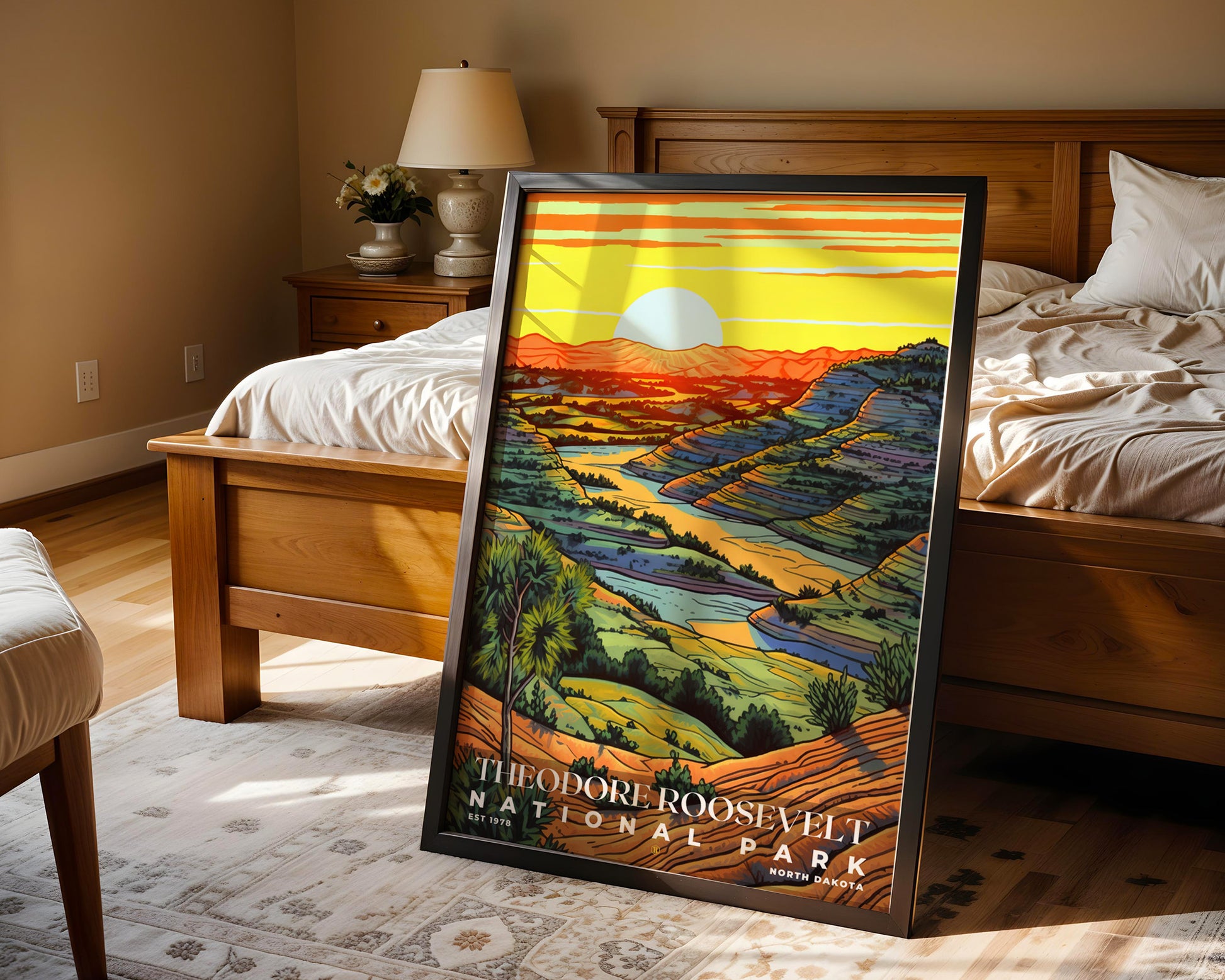 Theodore Roosevelt National Park Poster - GroovyGrove