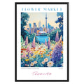 Toronto Canada Flower Market Poster - GroovyGrove