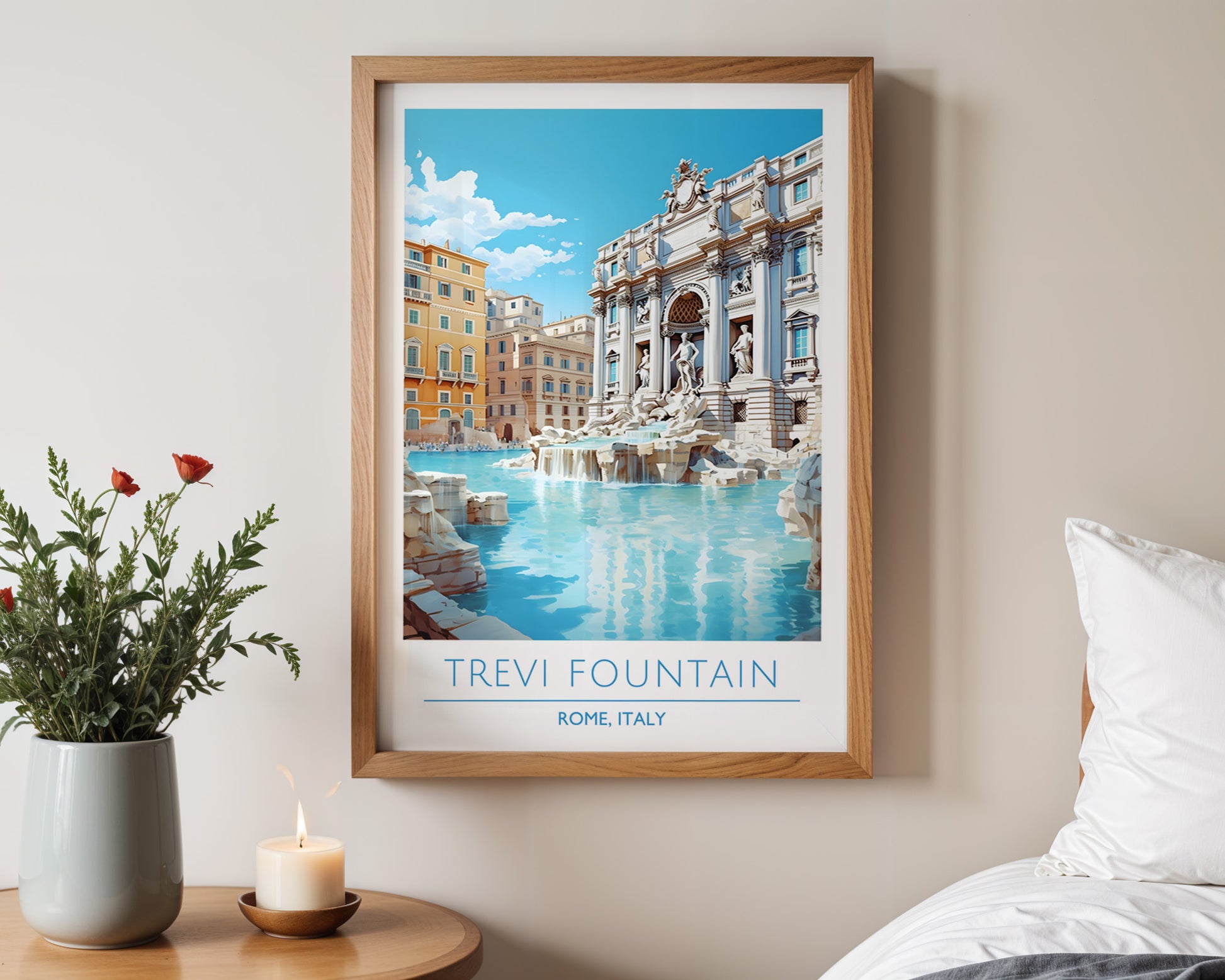 Trevi Fountain Rome Italy Poster - GroovyGrove