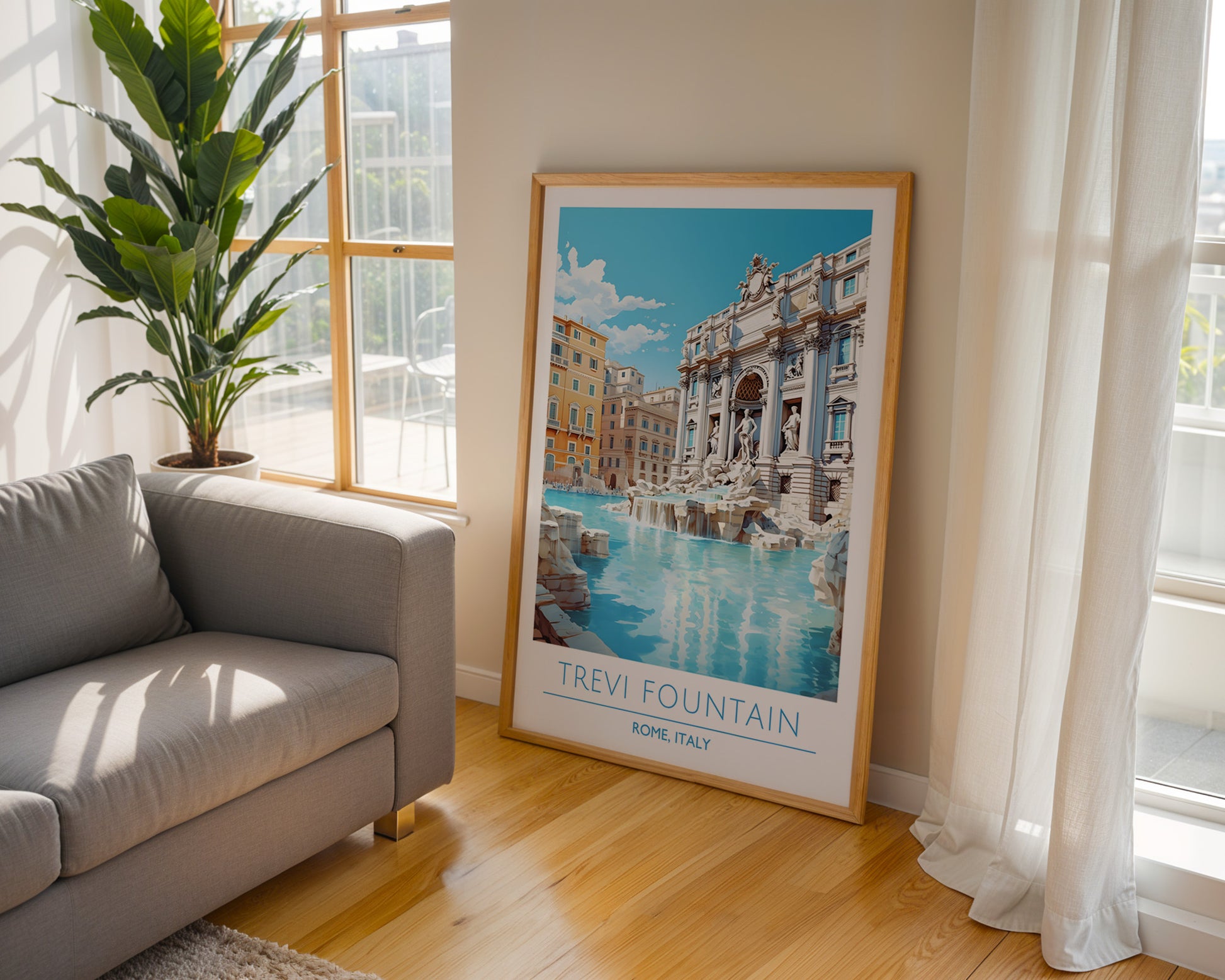 Trevi Fountain Rome Italy Poster - GroovyGrove