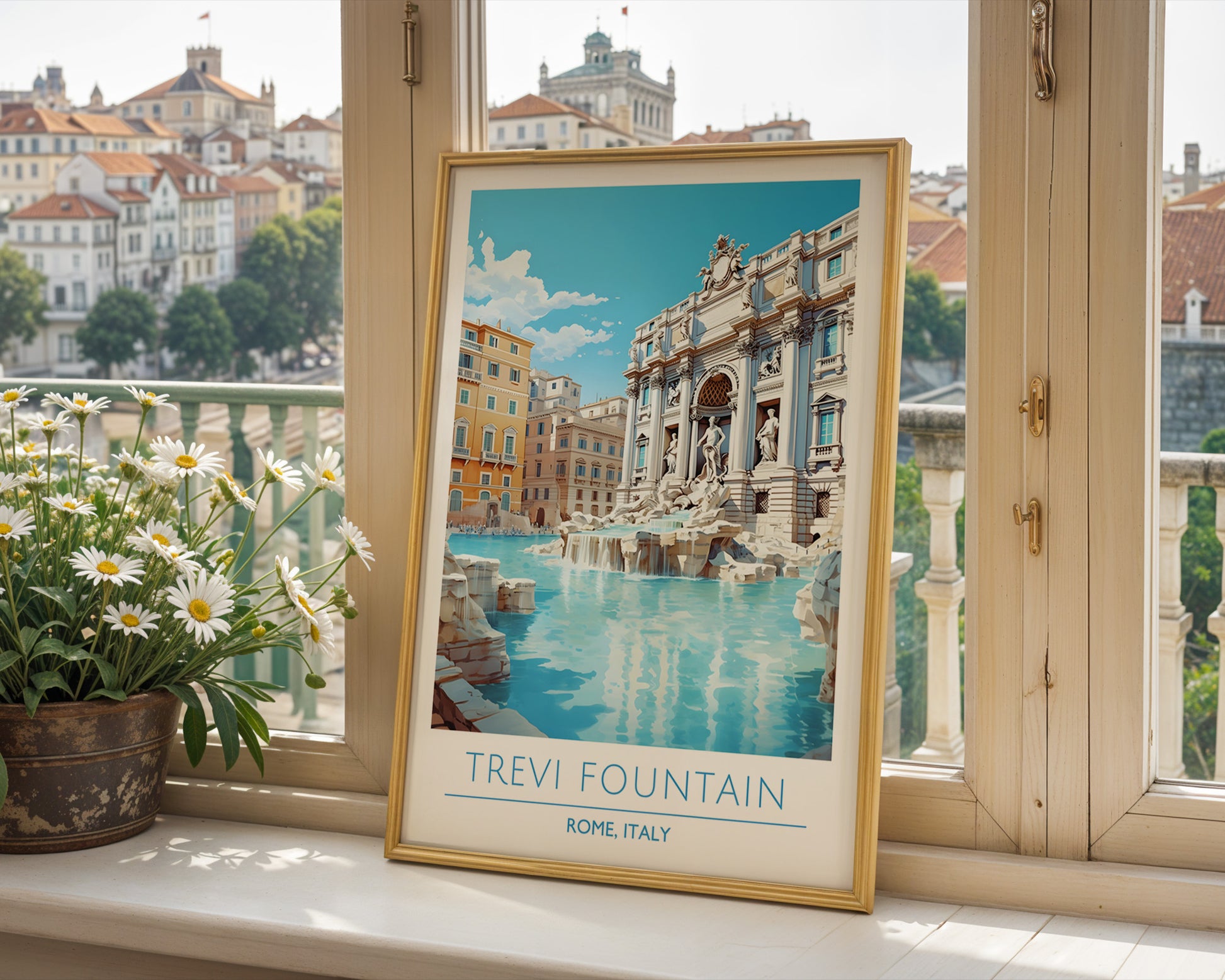 Trevi Fountain Rome Italy Poster - GroovyGrove