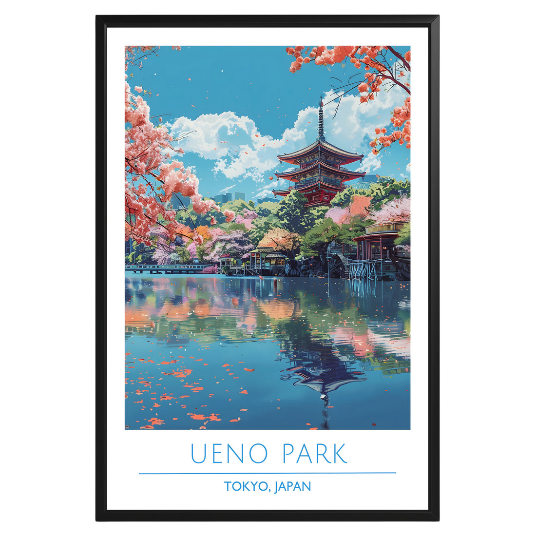 Ueno Park Tokyo Japan Poster - GroovyGrove