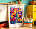 Utah State Flower Market Poster - GroovyGrove