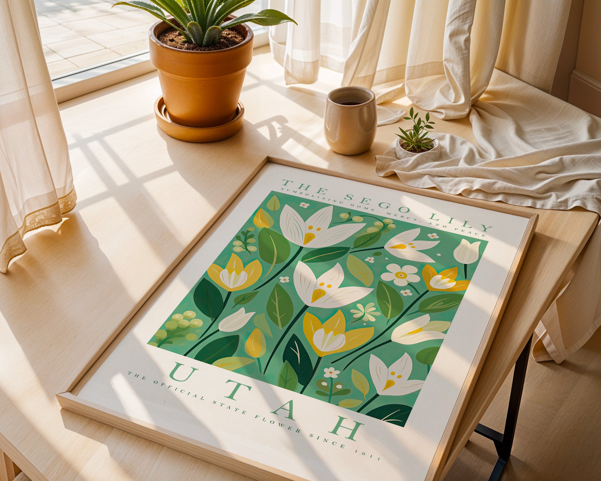 Utah State Flower Poster - GroovyGrove