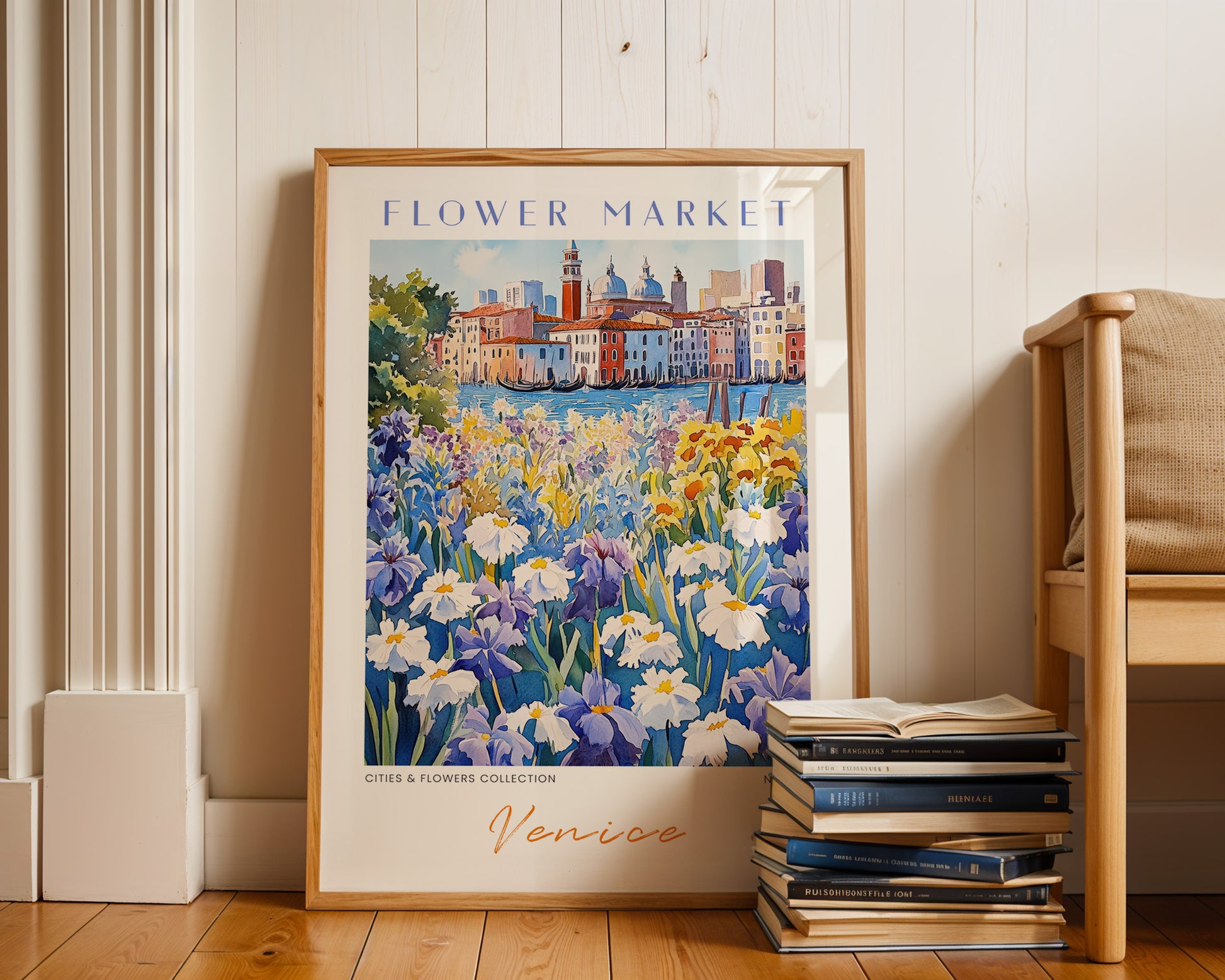 Venice Italy Flower Market Poster - GroovyGrove