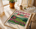 Vermont Flower Market Vintage Poster - GroovyGrove