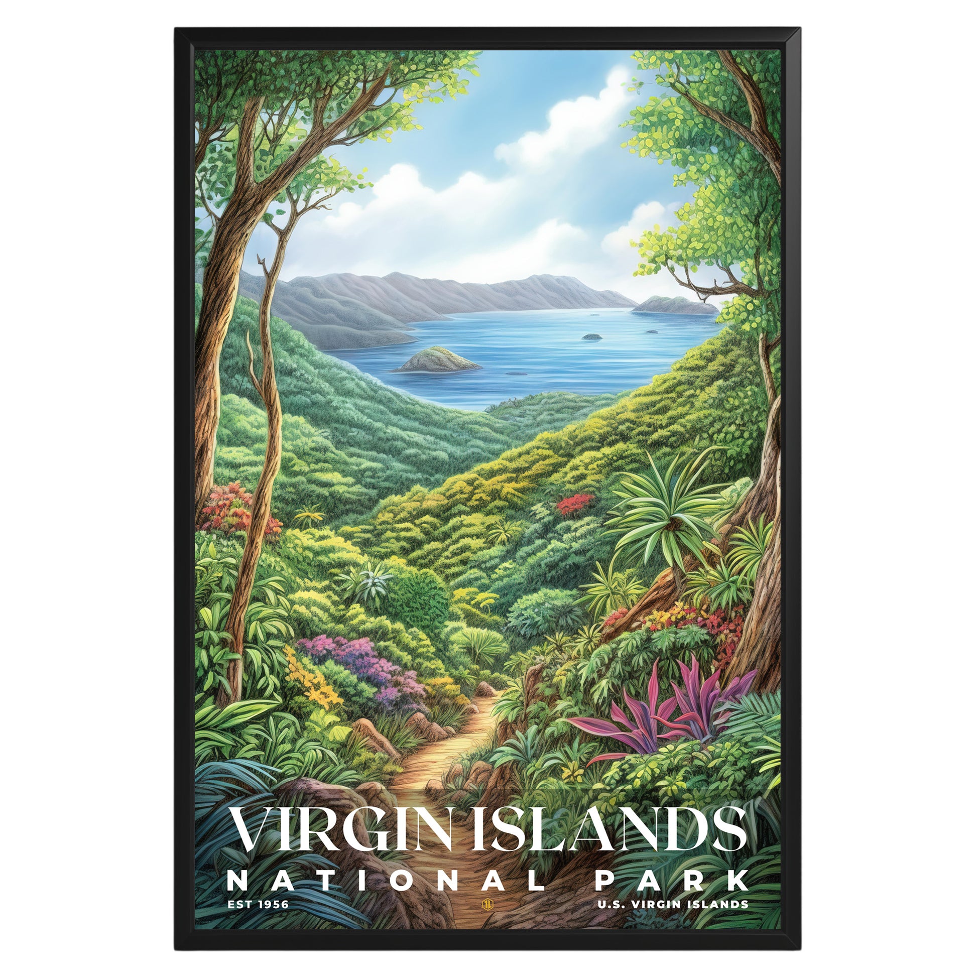 Virgin Islands National Park Poster - GroovyGrove