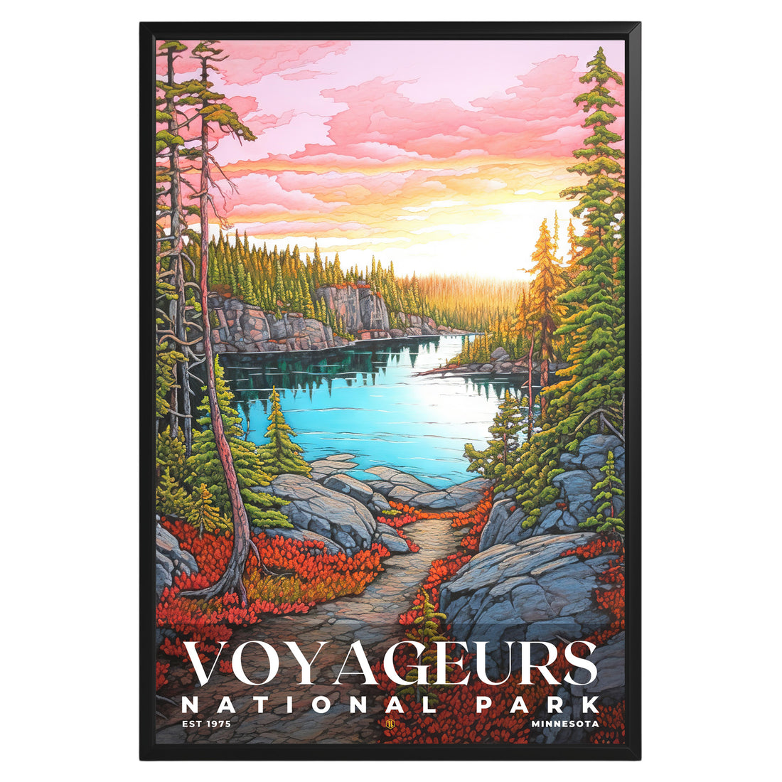 Voyageurs National Park Poster - GroovyGrove