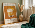 Whisky Sour Vintage Cocktail Poster - GroovyGrove