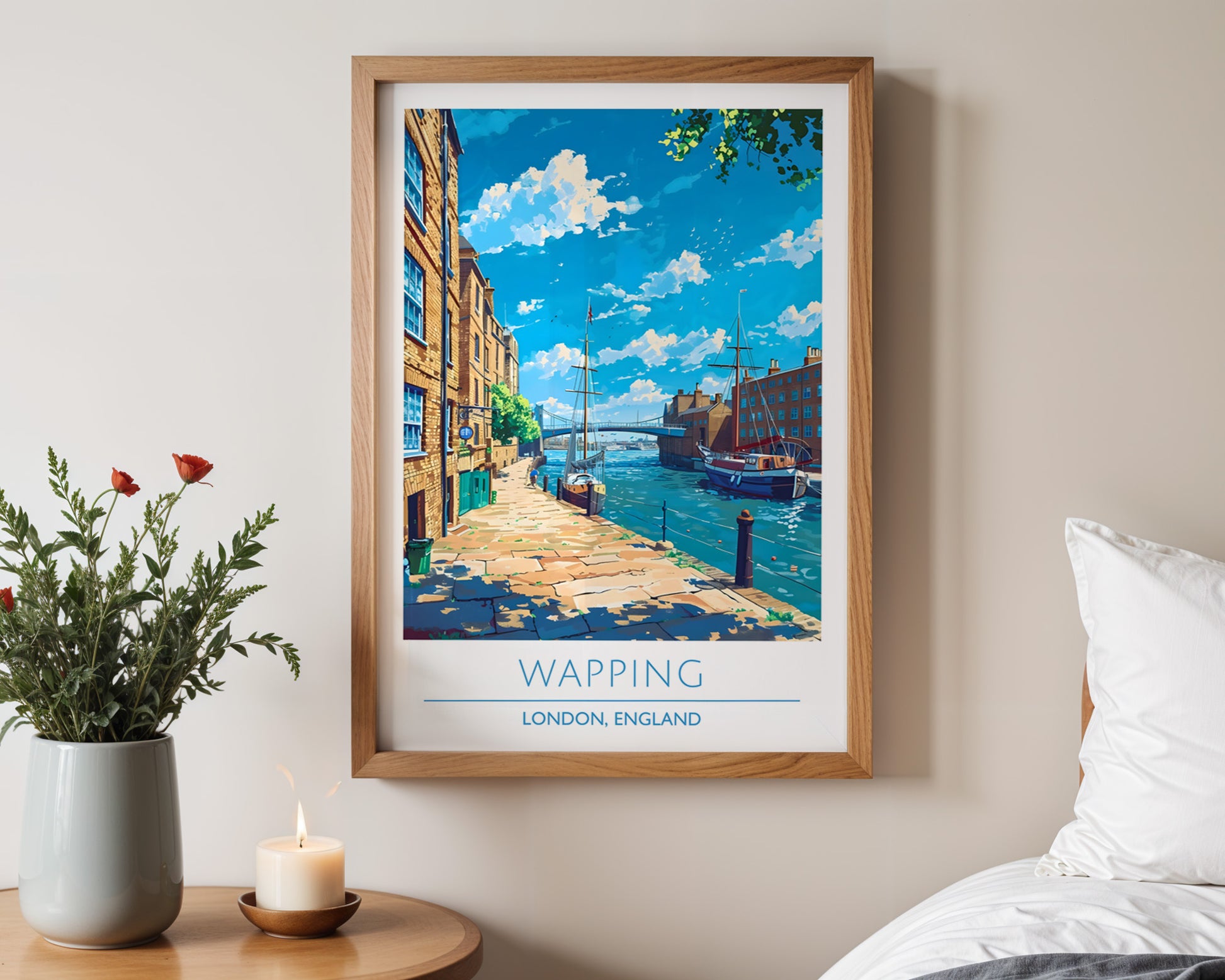 Wapping London England Poster - GroovyGrove