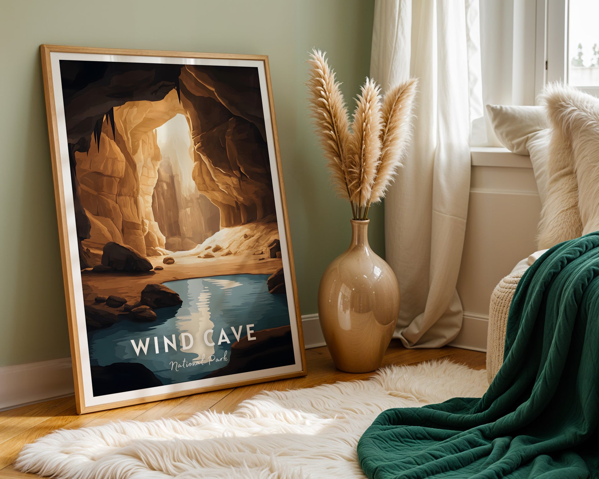 Wind Cave National Park Poster - GroovyGrove