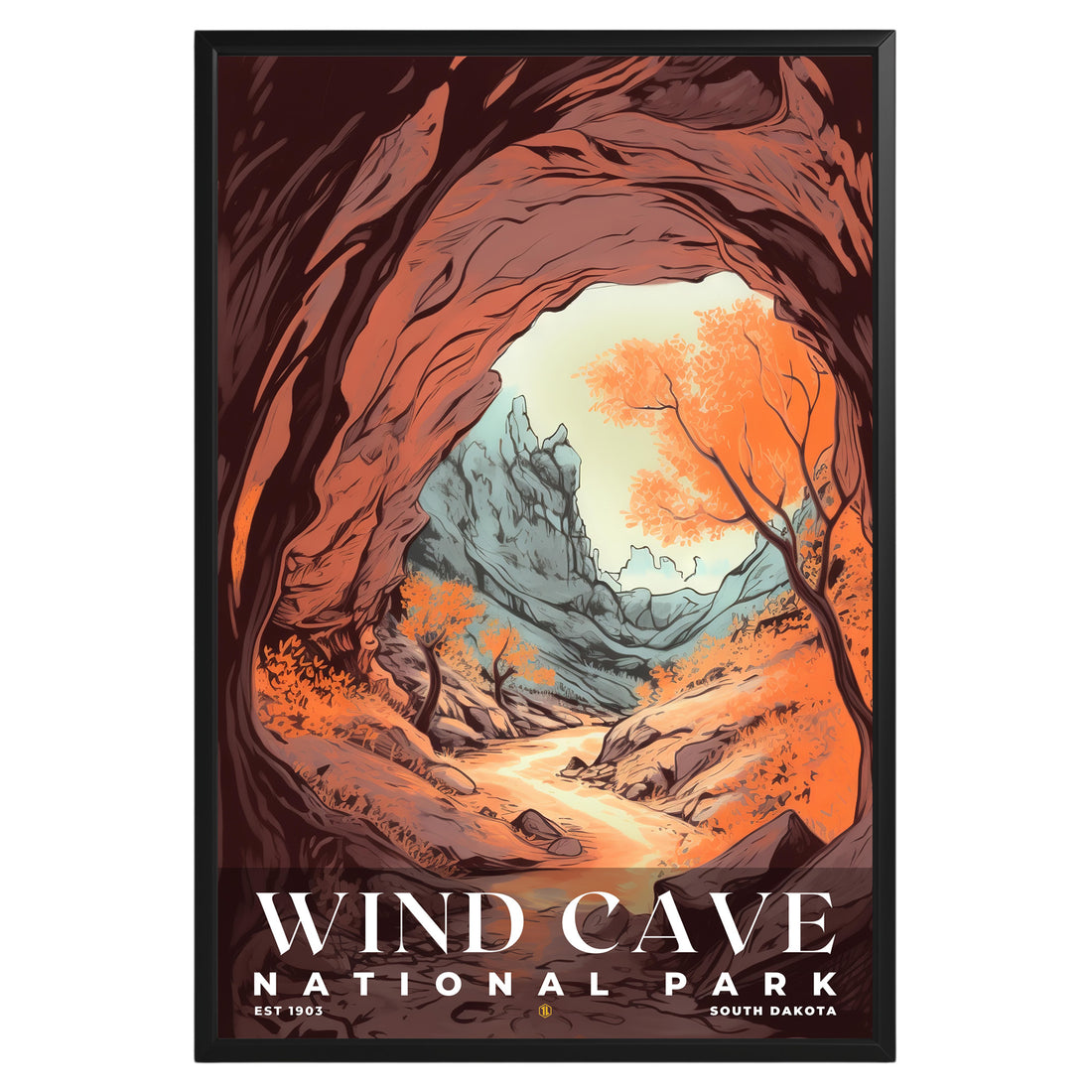 Wind Cave National Park Poster - GroovyGrove