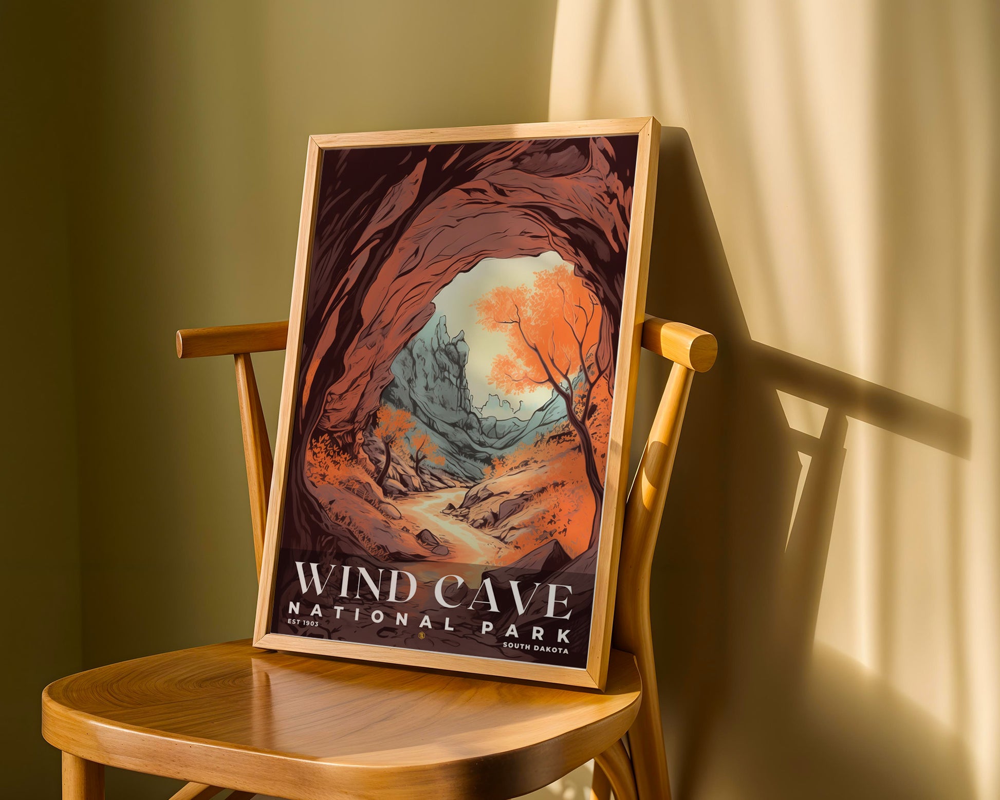 Wind Cave National Park Poster - GroovyGrove