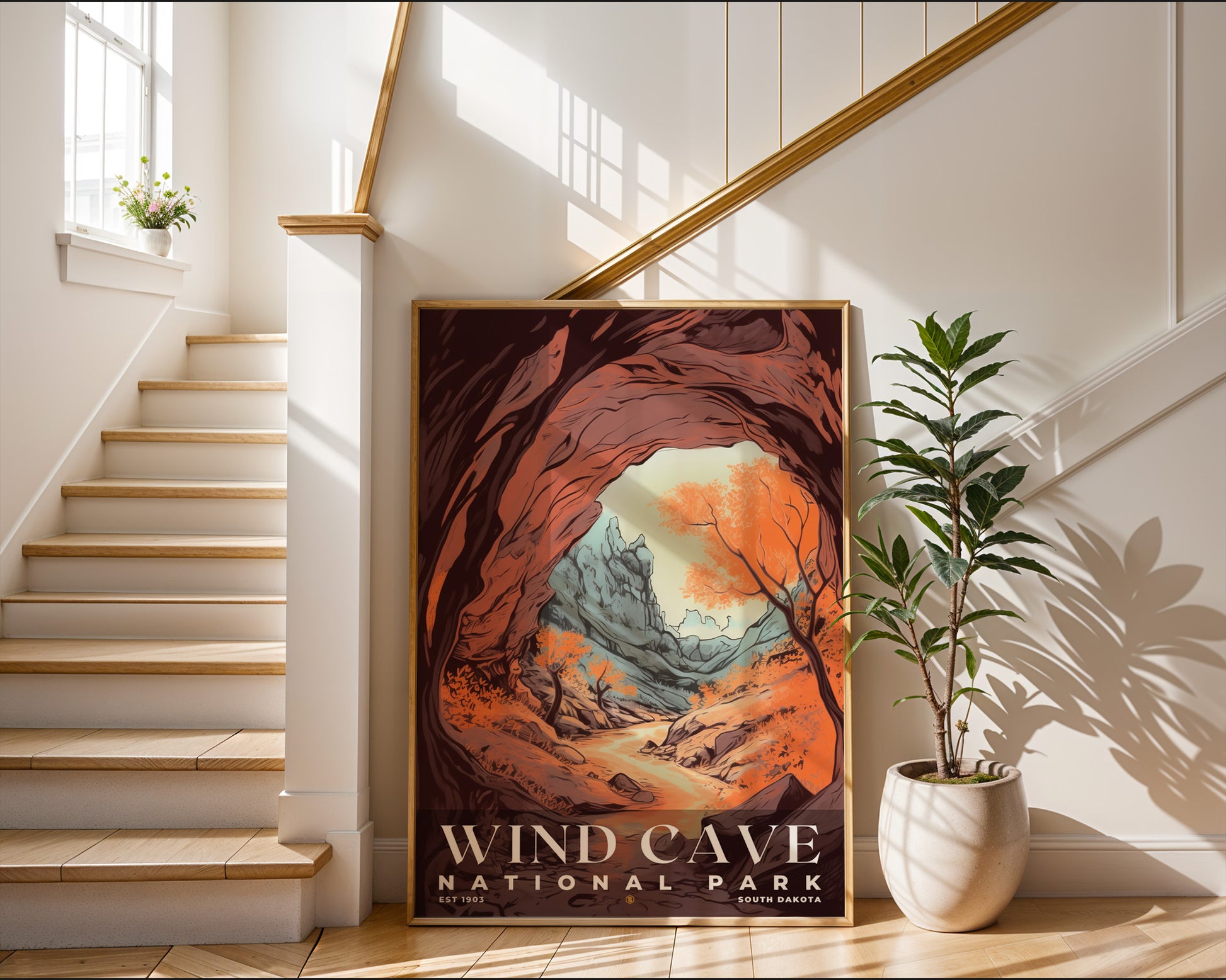 Wind Cave National Park Poster - GroovyGrove